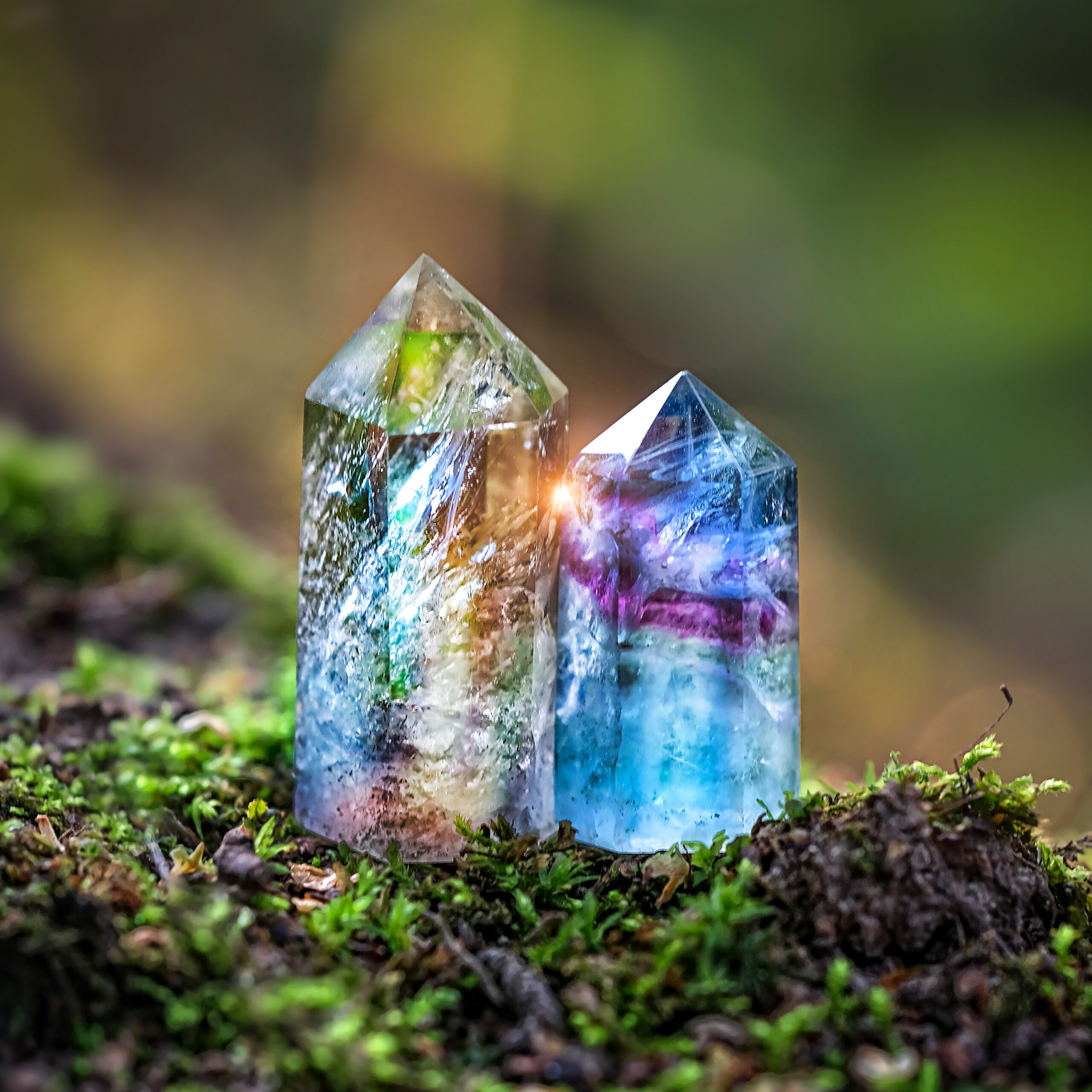 Hologramme löschen mit den Kristallen